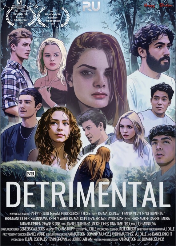 Detrimental film artwork